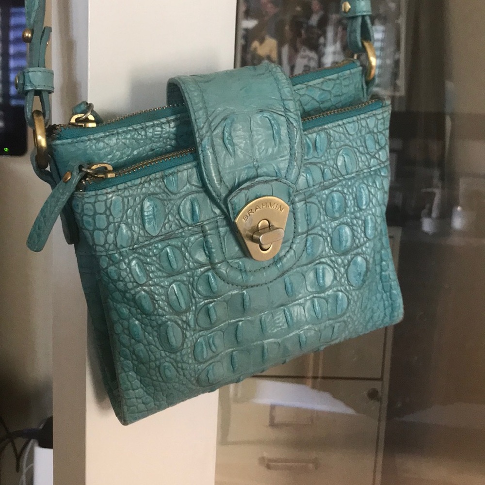 Brahmin leather crossbody